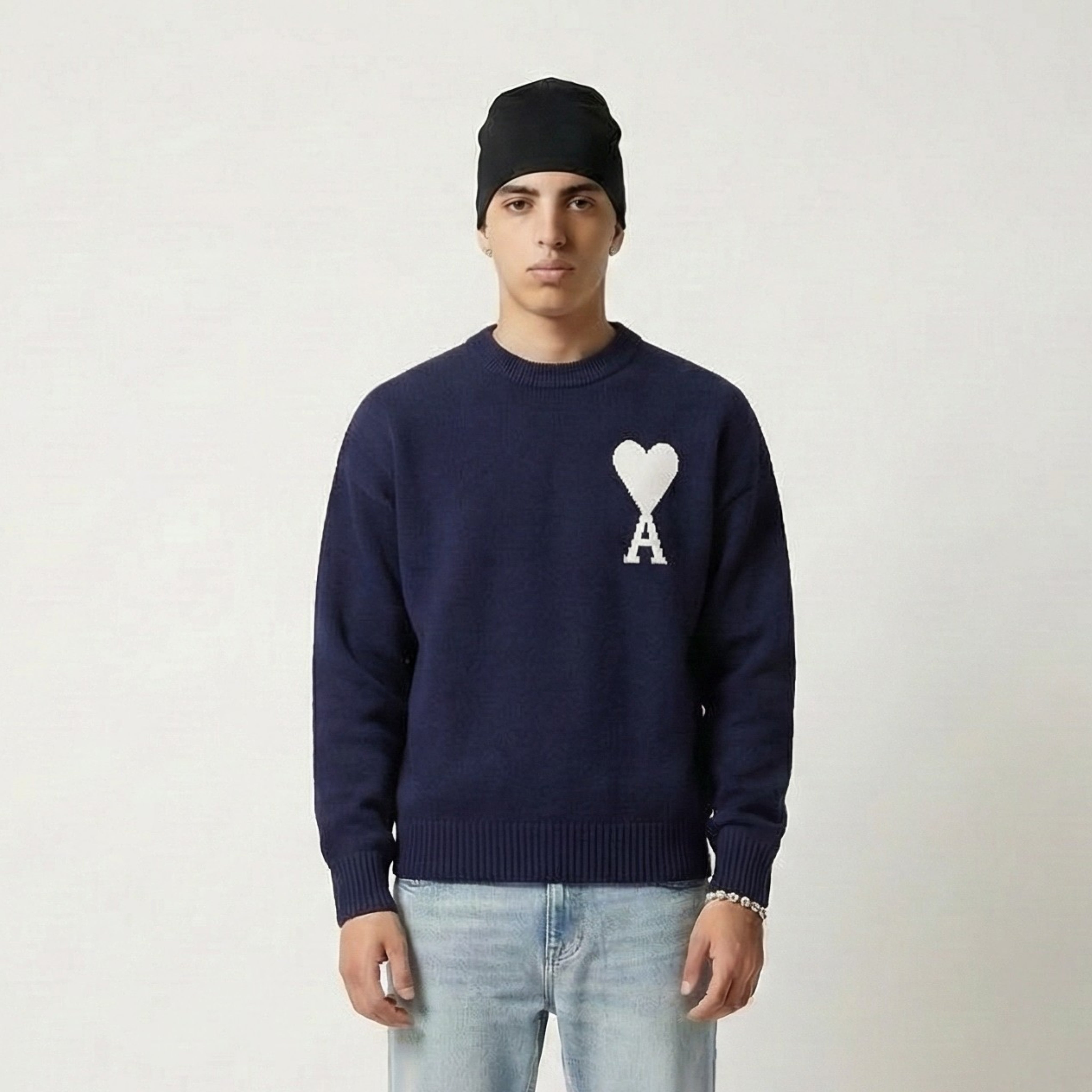 A - HEART SWEATER