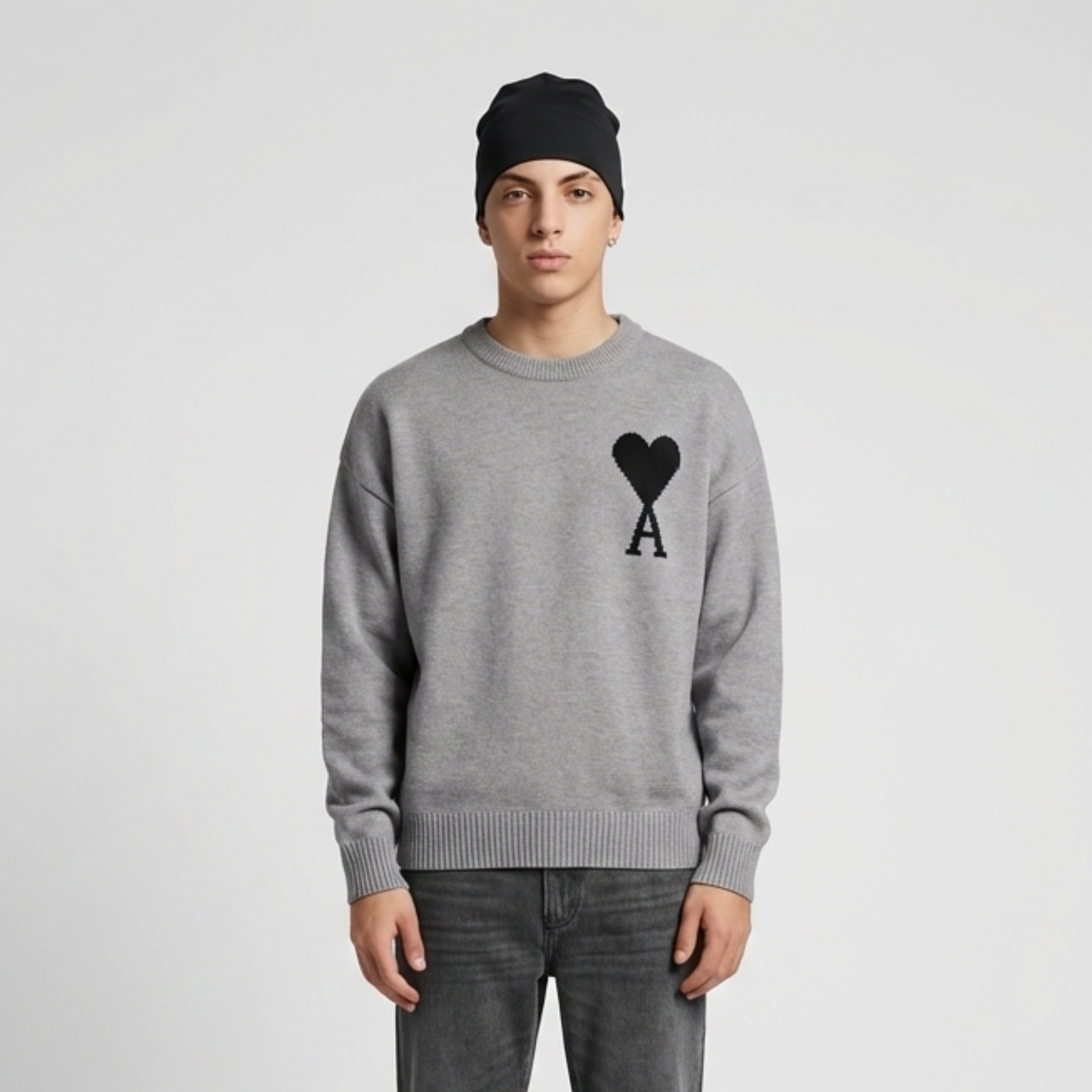 A - HEART SWEATER