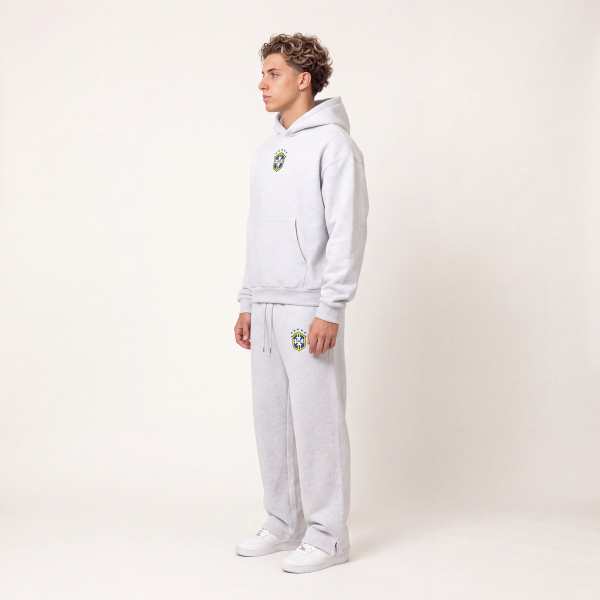 BRASIL TRACKSUIT — grey side