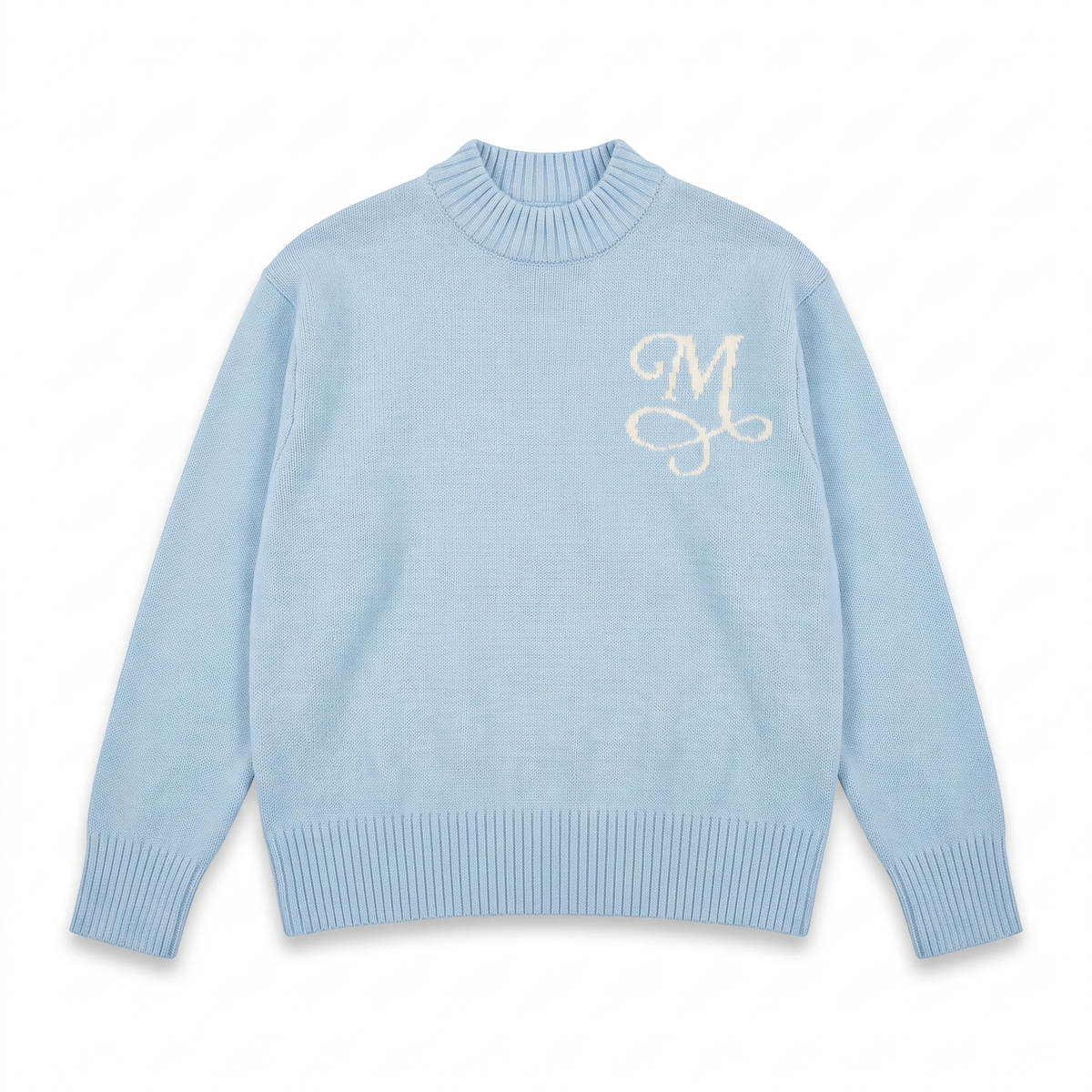 MELO Knit Sweater Baby Blue