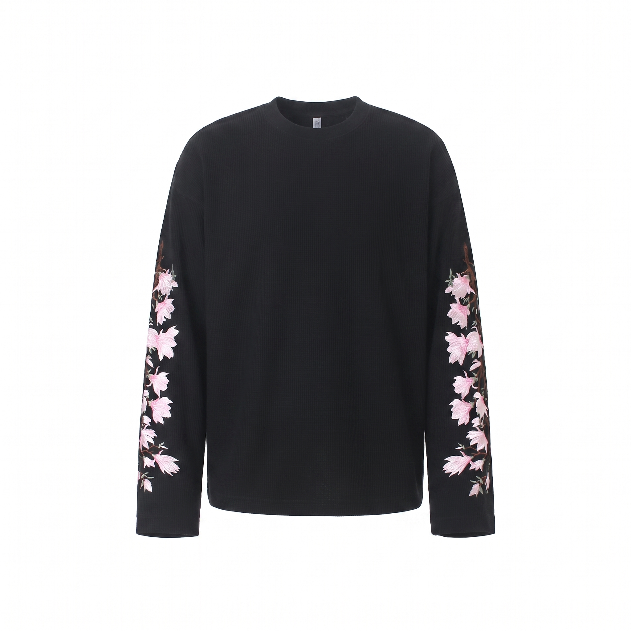 SAKURA Longsleeve Black front
