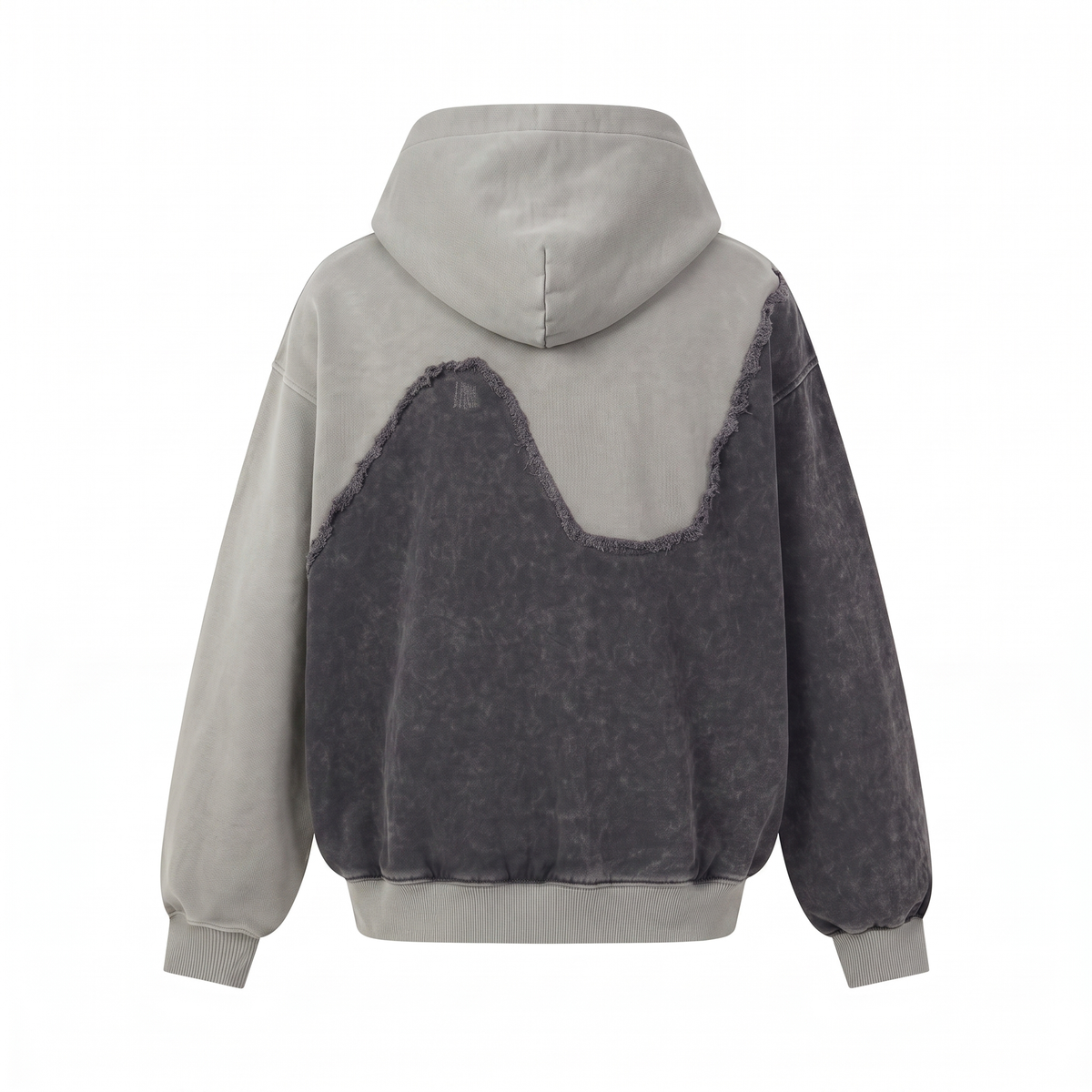 ONDA Hoodie Dark Grey back
