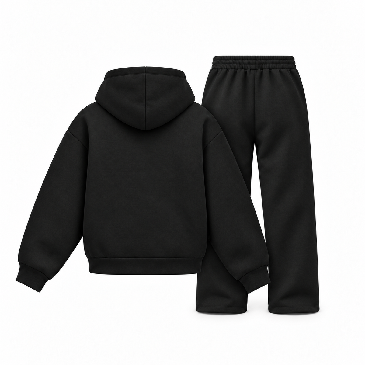 SCUBA TRACKSUIT Black back - AI concept, supplier rear unverified