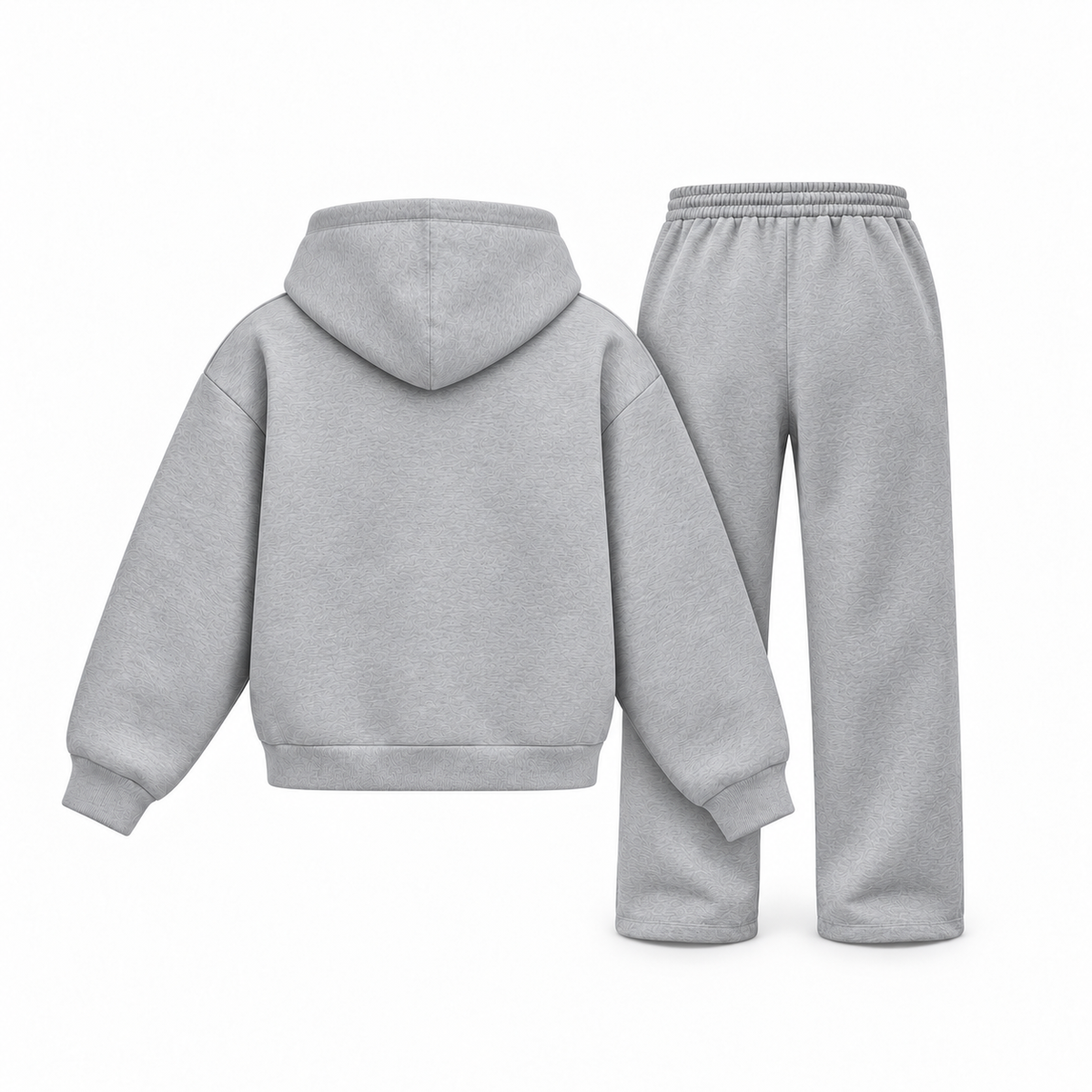 SCUBA TRACKSUIT Grey back - AI concept, supplier rear unverified