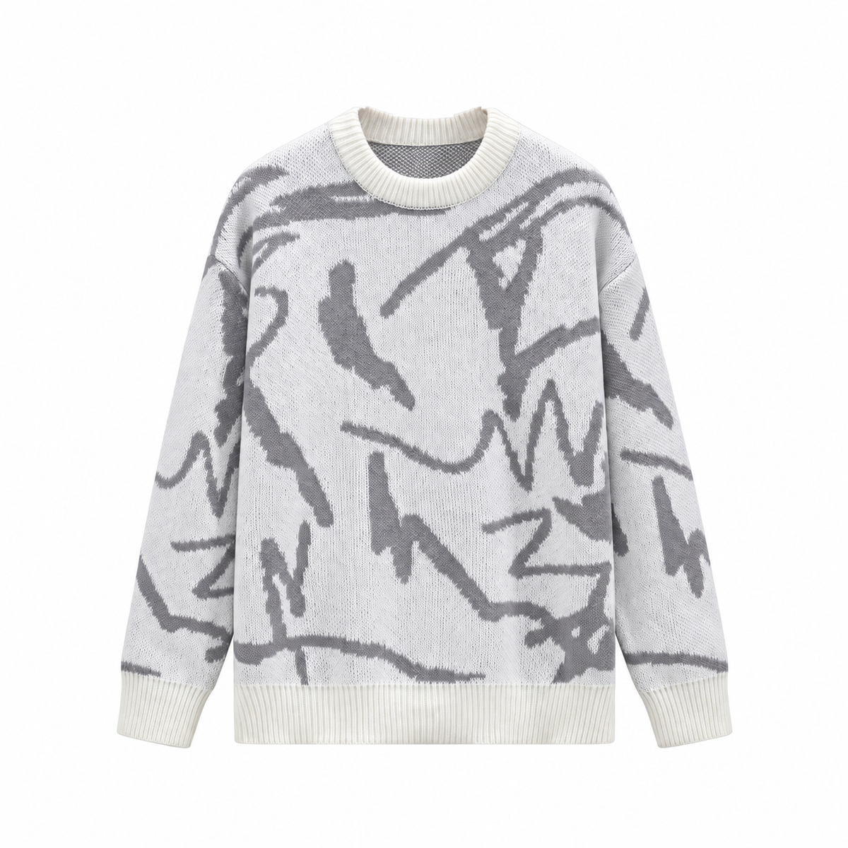 segno white knit sweater