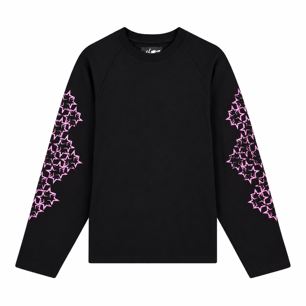 Black / Pink STARLINE — LONG SLEEVE product photo