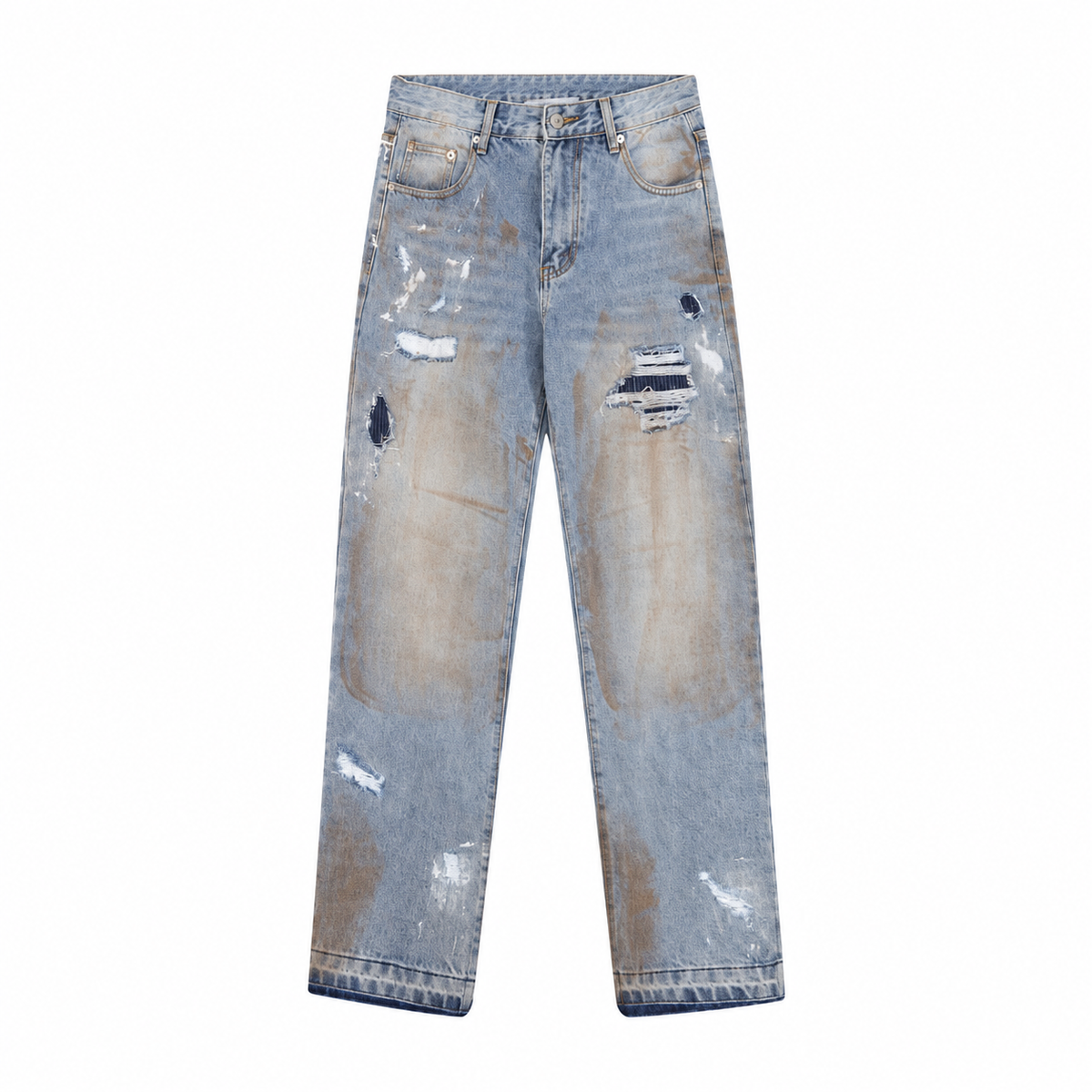 VINTAGE RIP jeans front