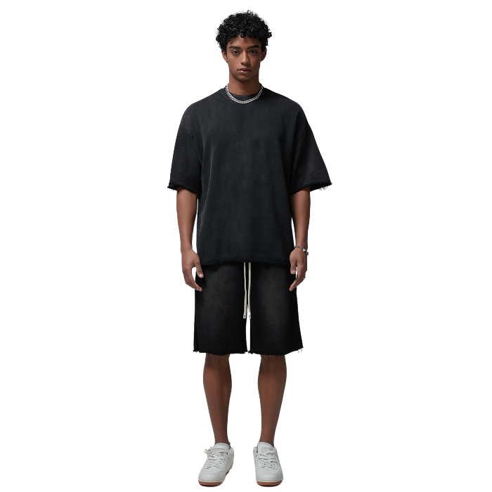 OPEN HEM T SHIRT