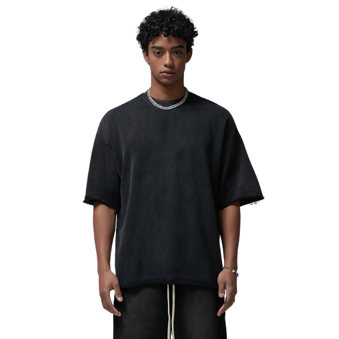 OPEN HEM T SHIRT