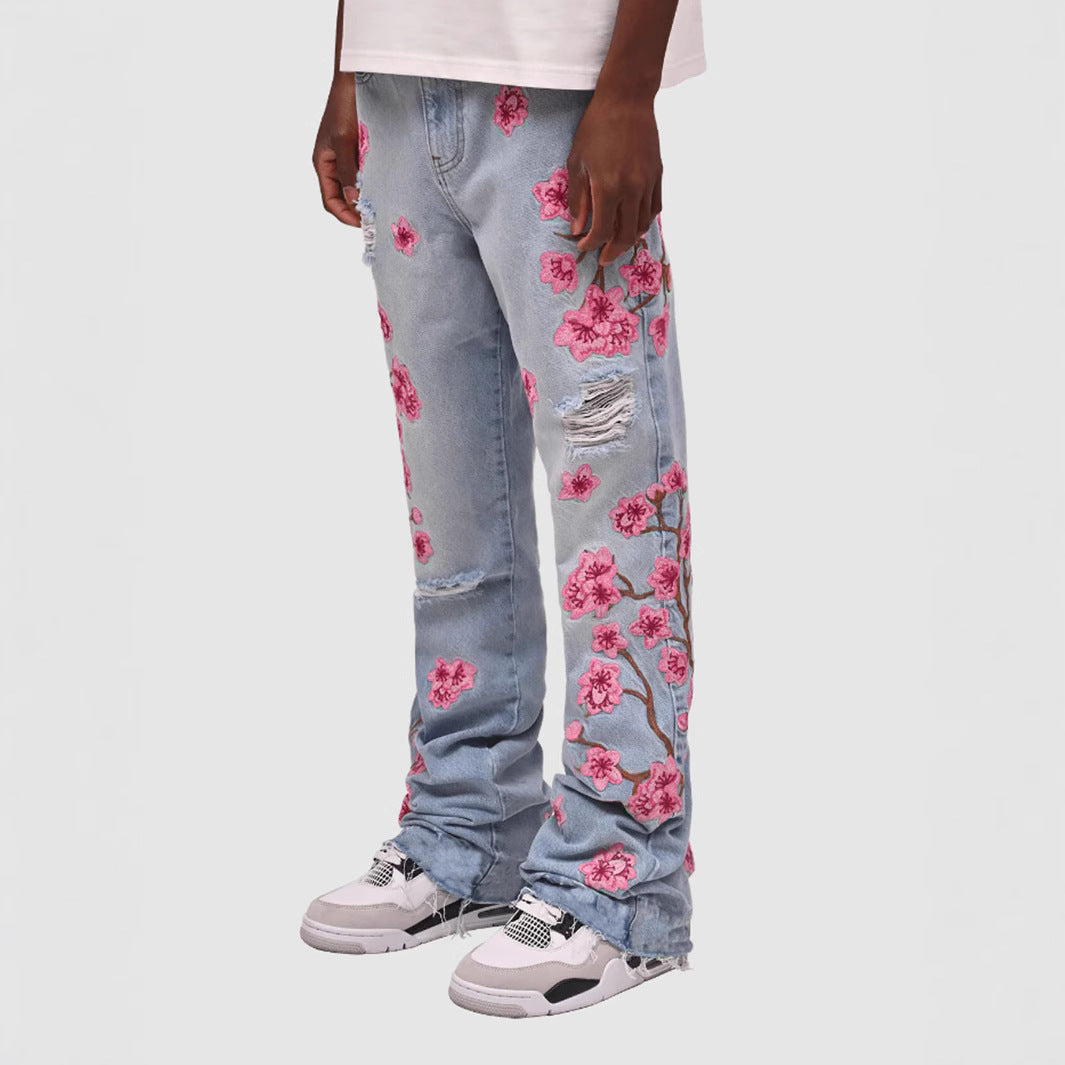 ROSES BLUE - DENIM