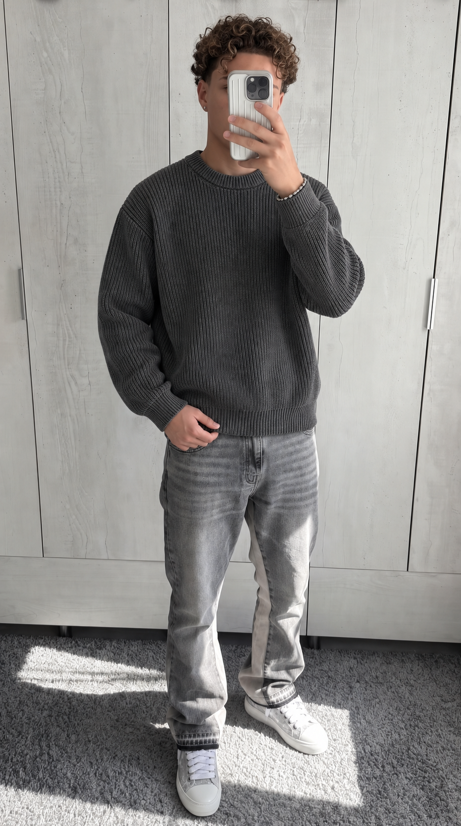 HARU knit sweater - mirror