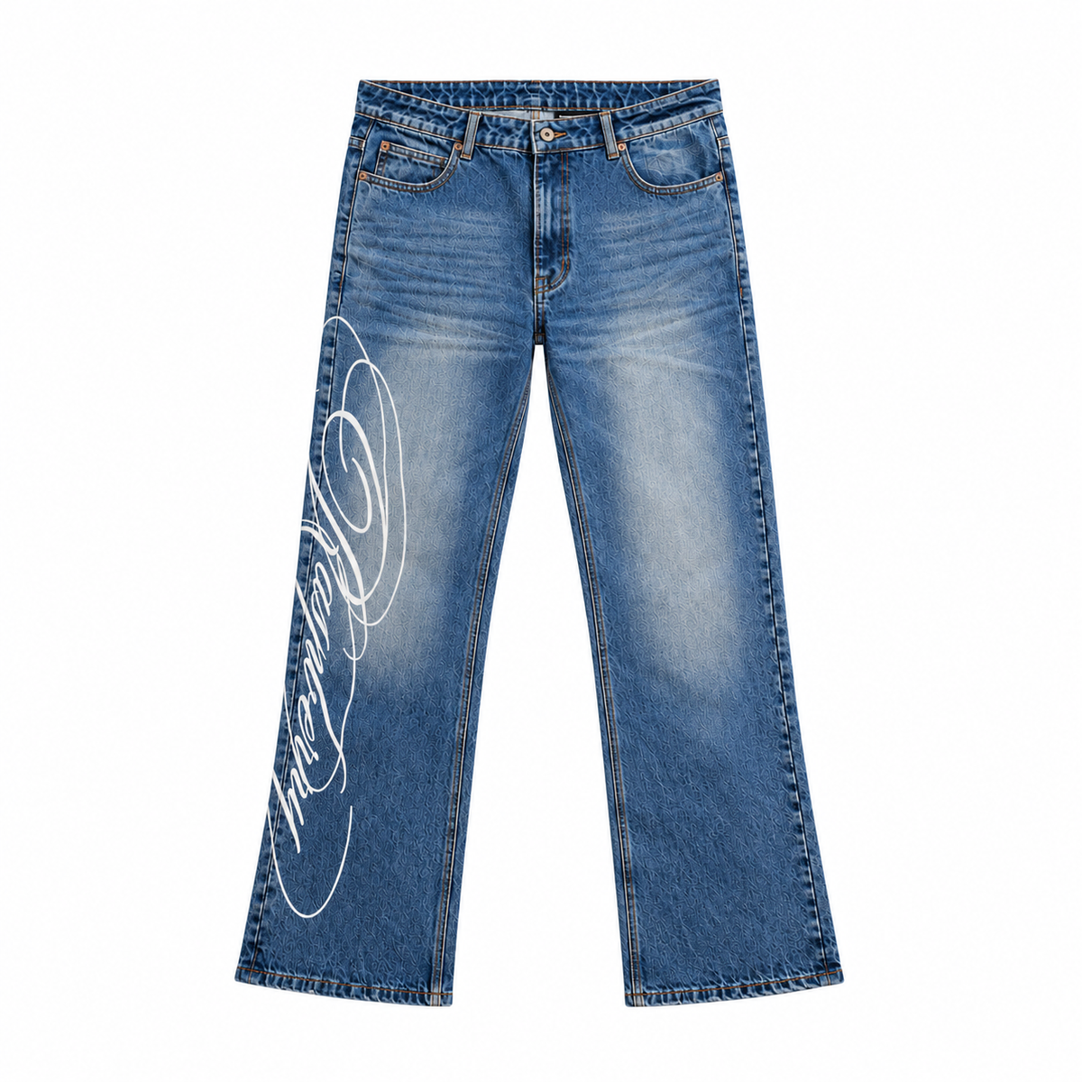 SCRIPT - PRINTED JEANS - product