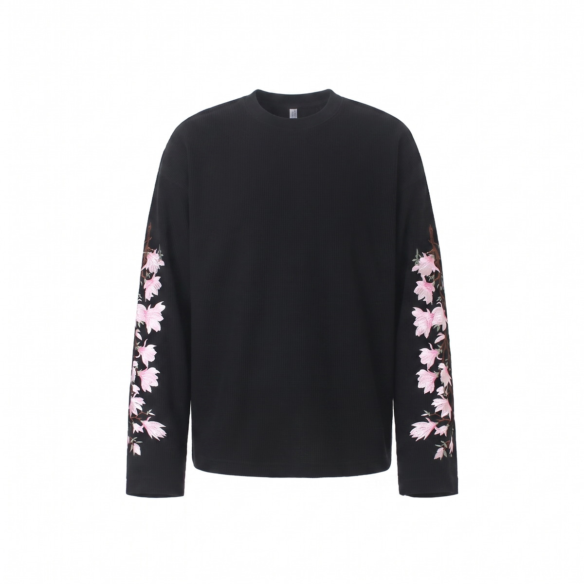SAKURA Longsleeve Black front