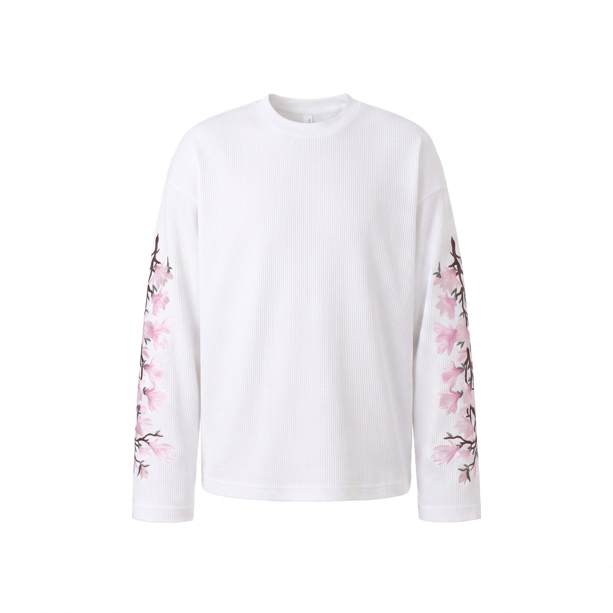SAKURA Longsleeve White front