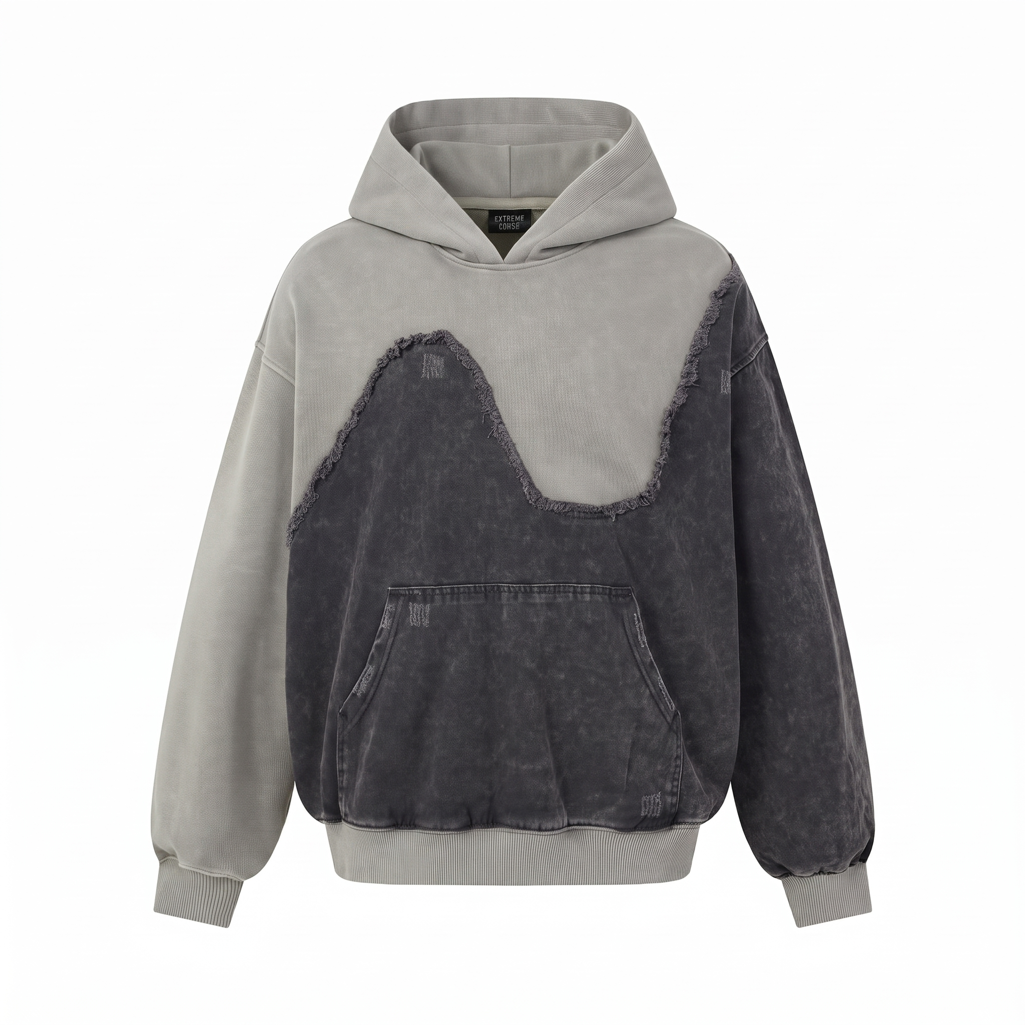 ONDA Hoodie Dark Grey front