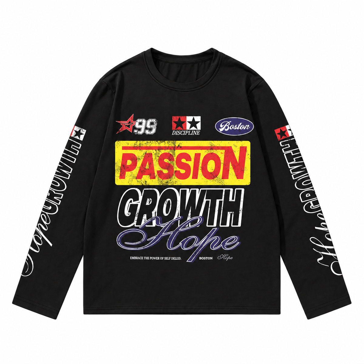 Black PASSION — LONG SLEEVE product photo