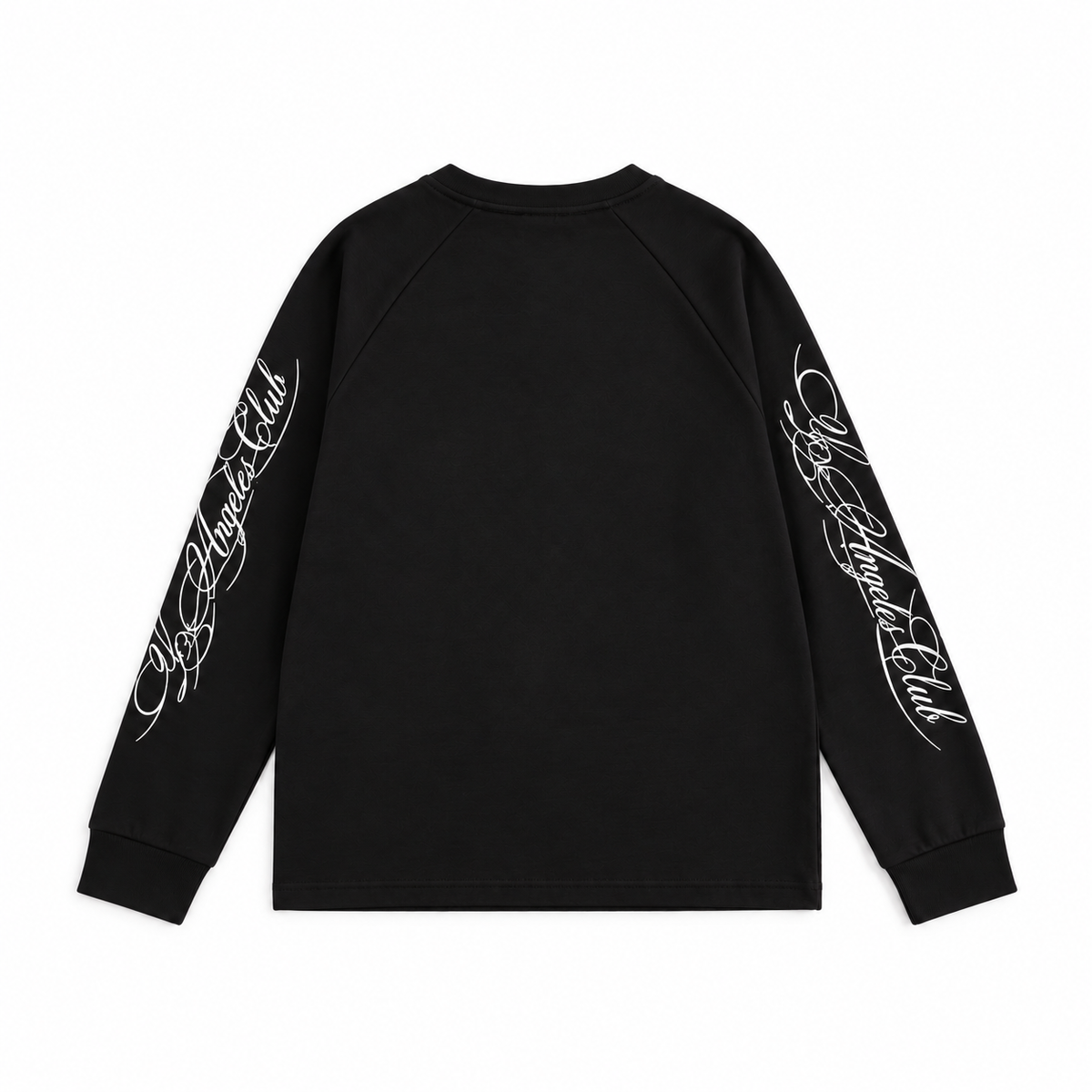 SCRIPT — LONG SLEEVE Black back - AI concept, supplier verification pending