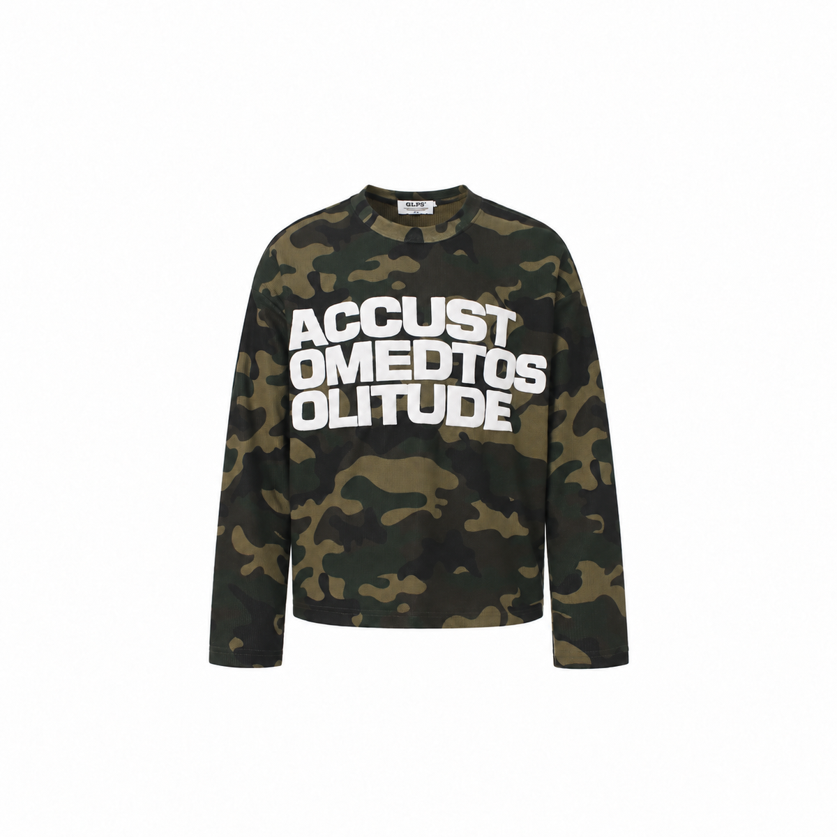 SOLITUDE camouflage longsleeve front