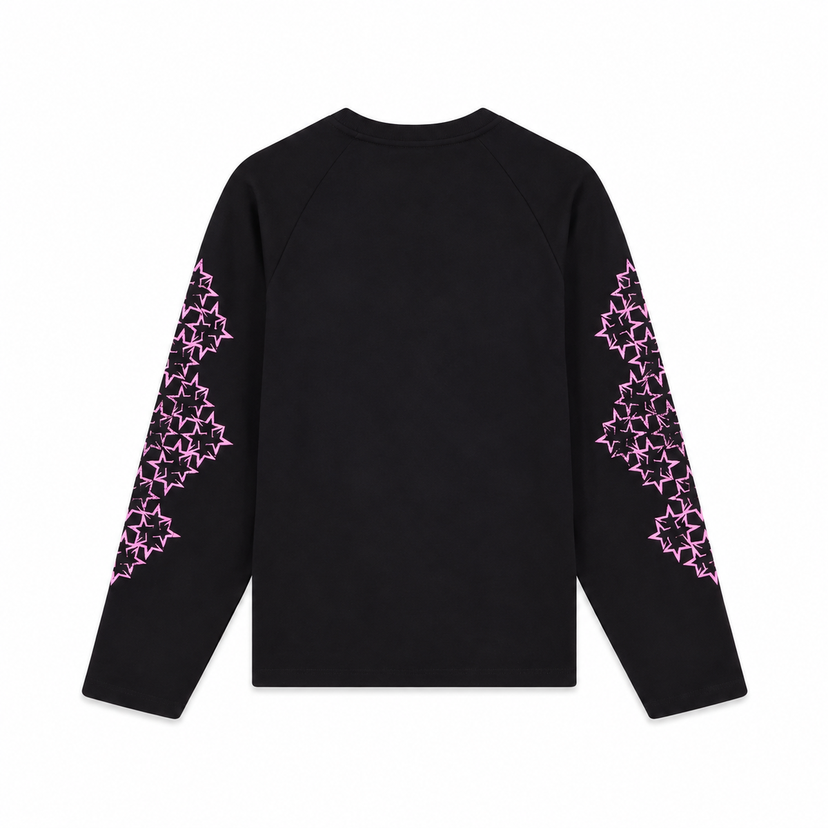 STARLINE — LONG SLEEVE Black / Pink back - AI concept, supplier verification pending