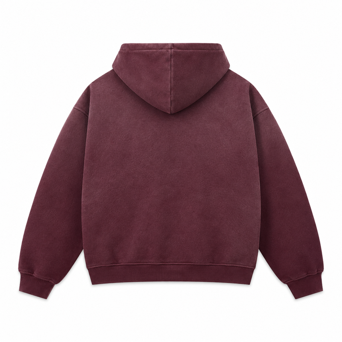 VELTO Burgundy back — AI concept, supplier back unverified
